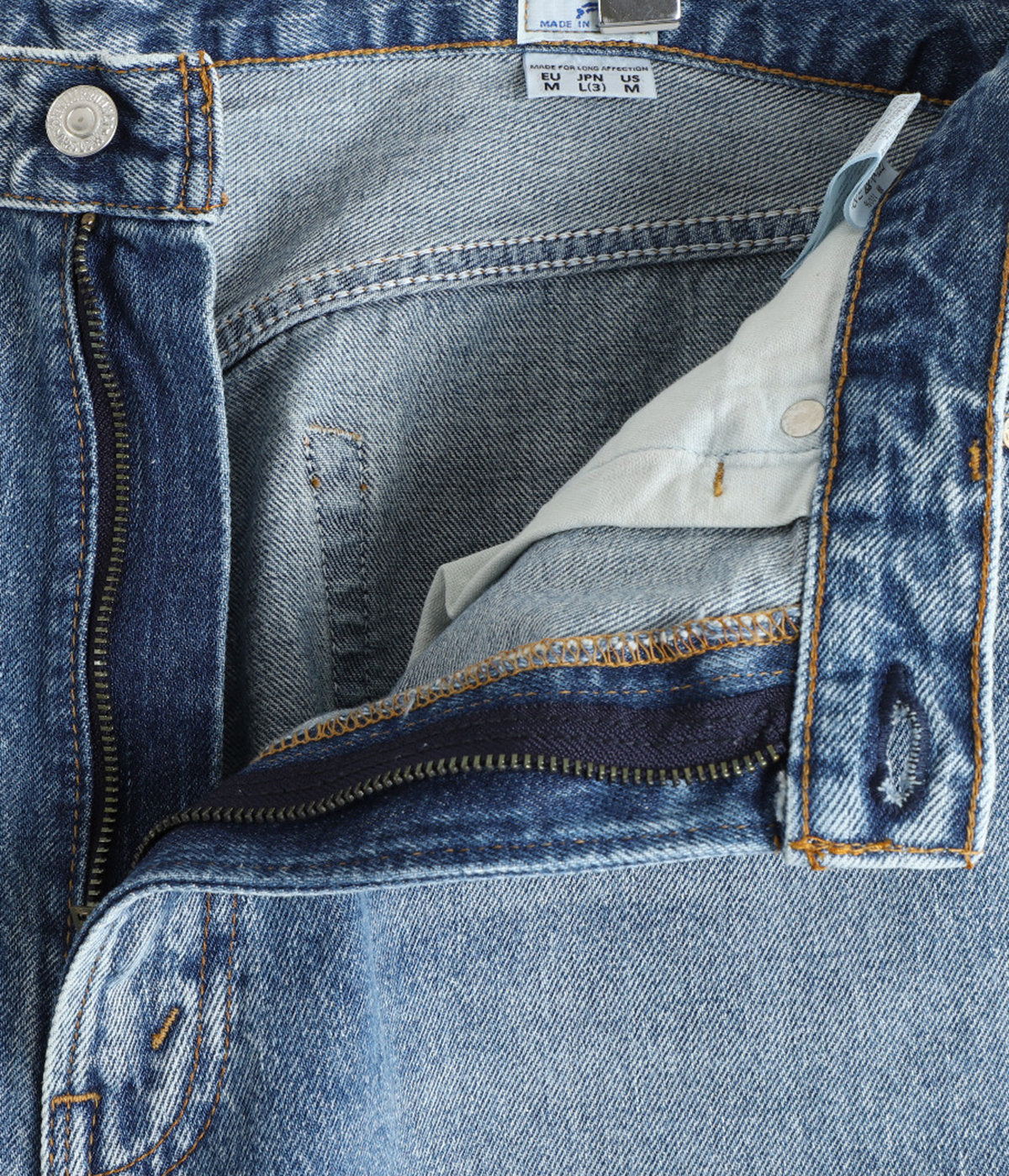 orSlow 101 DAD’S FIT DENIM PANTS Denim Used