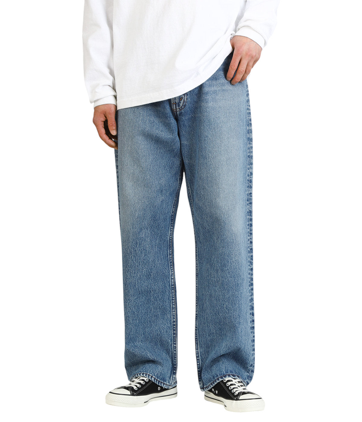 orSlow 101 DAD’S FIT DENIM PANTS Denim Used